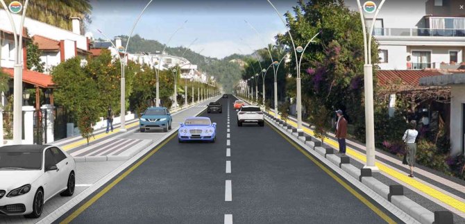 Marmaris’te Yunus Nadi Caddesi’nde İkinci Etap Çalışmaları Başlıyor