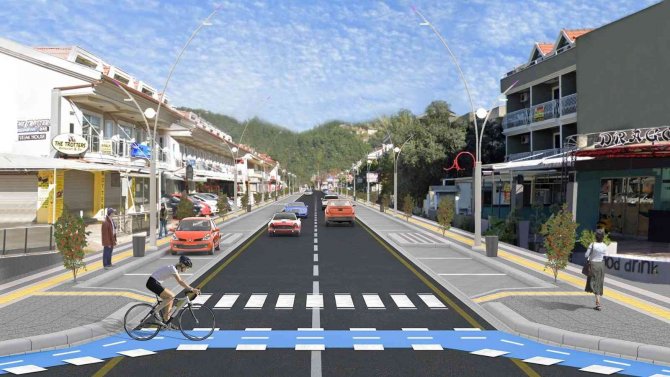 Marmaris’te Yunus Nadi Caddesi’nde İkinci Etap Çalışmaları Başlıyor