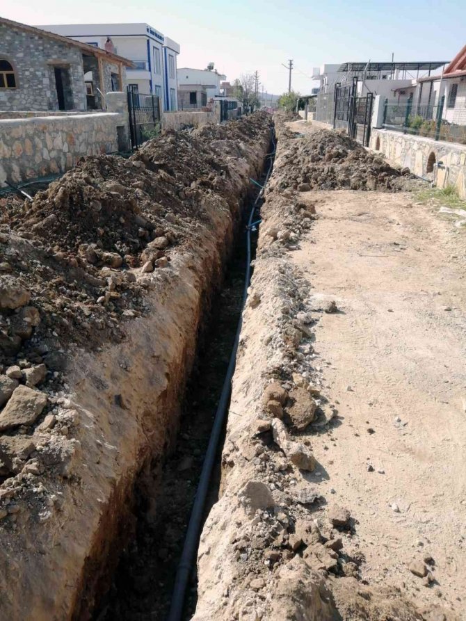 Milas Balcılar Mahallesi’nde 42 Hane Suya Kavuştu
