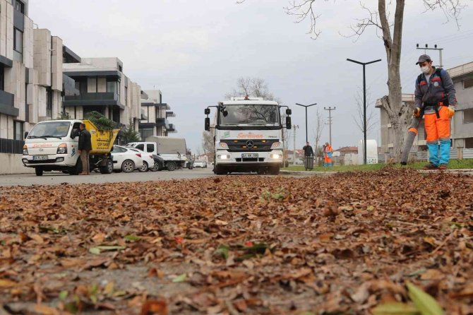 Serdivan Belediyesi’nden Sonbahar Mesaisi