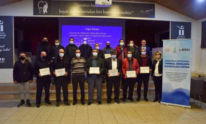 Üreticilere Tarımsal Ürünlerin Muhafazası Anlatıldı