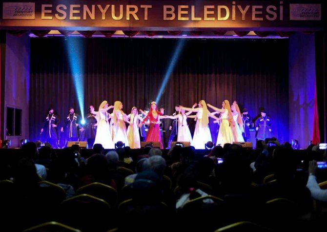 Esenyurt’ta Kafkas Kartalları Rüzgarı