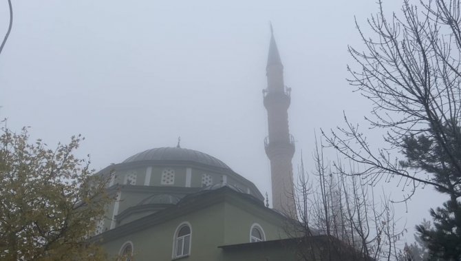 Afyon’da Sis Etkili Oldu