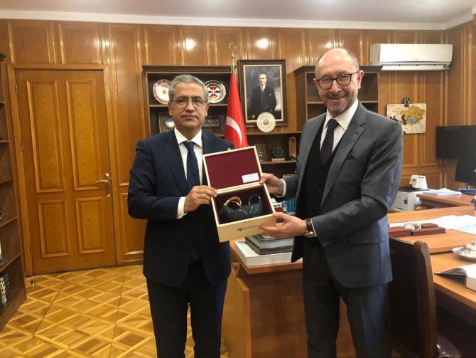 Rektör Erdal’dan Orta Asya Programları İçin Özbekistan’a Ziyaret