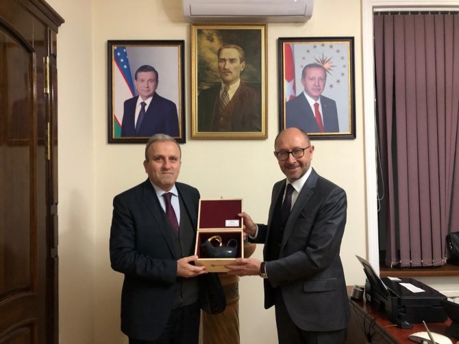 Rektör Erdal’dan Orta Asya Programları İçin Özbekistan’a Ziyaret