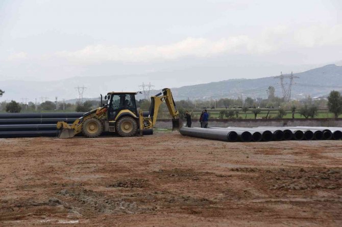 Çine Ovası Sulama Projesi’nde Çalışmalar Hız Kesmiyor