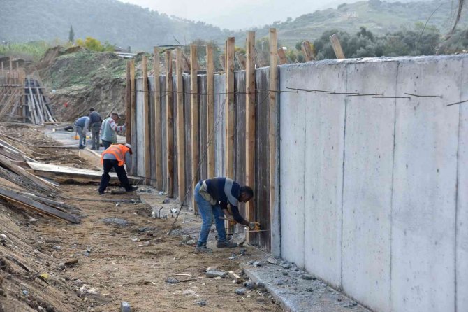 Çine Ovası Sulama Projesi’nde Çalışmalar Hız Kesmiyor