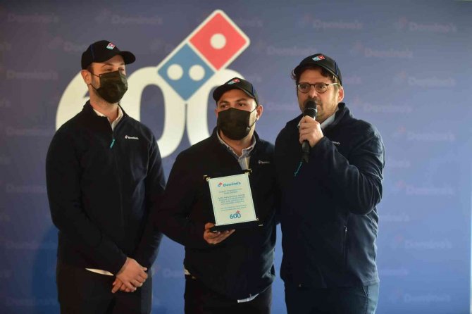 Domino’s Türkiye’de 600 Şubeye Ulaştı