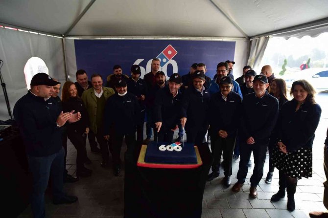 Domino’s Türkiye’de 600 Şubeye Ulaştı