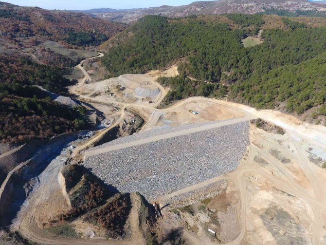 Kütahya Pazarlar Orhanlar Barajı’nda Çalışmalar Aralıksız Devam Ediyor