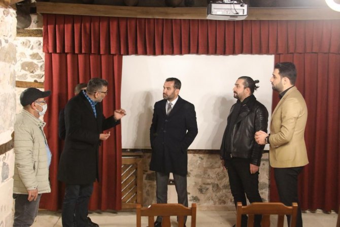 Başkan Şerifoğulları Basın Ve Musiki Müzesi Çalışmalarını İnceledi