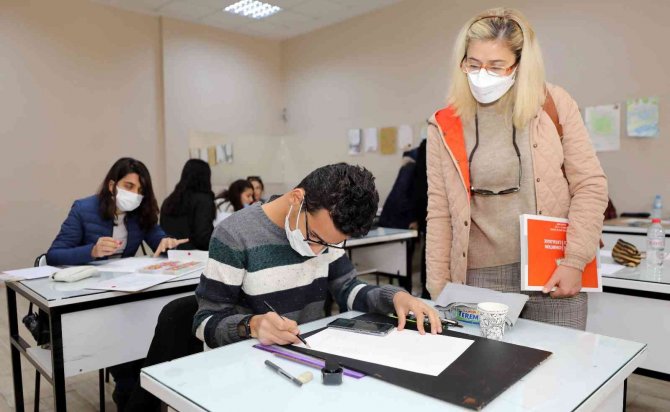 Gaün Öğrencilerinden Ecdada Resimli Mektup