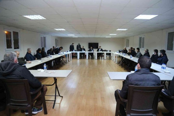 Başkan Şimşek, Gölbaşı Park Eymir Toplu Konutları Temsilcileriyle Buluştu