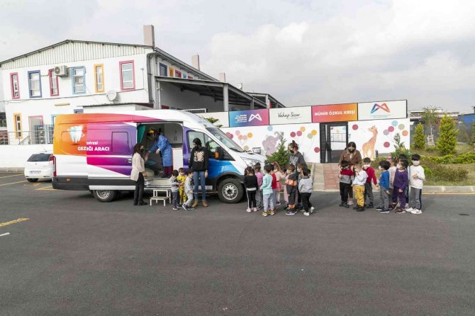 Mersin’de Çocuklara Ağız Ve Diş Sağlığı Kontrolü