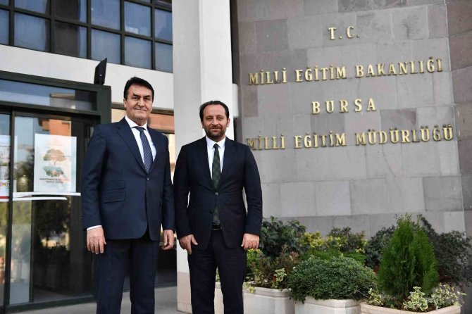 Dündar’dan İ̇l Millî Eğitim Müdürü Gür’e Hayırlı Olsun Ziyareti