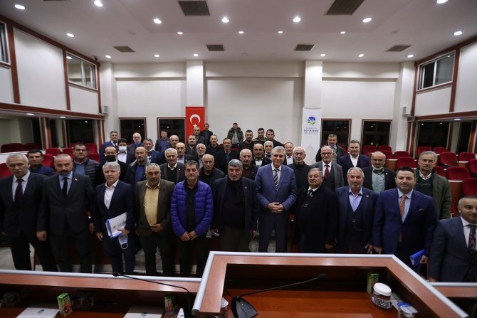 Başkan Yüce, Muhtarlarla Bir Araya Geldi