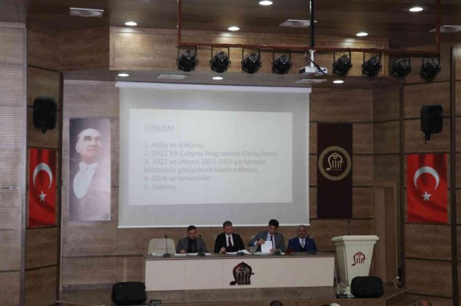 Siirt’te Köylere Hizmet Götürme Birliğinin Bütçesi Onaylandı