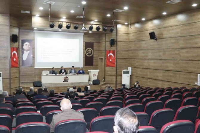 Siirt’te Köylere Hizmet Götürme Birliğinin Bütçesi Onaylandı