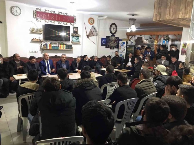 Ahlatcı, Gençlerle Buluştu