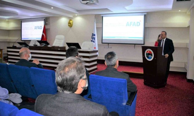 İ̇l Afet Ve Acil Durum Koordinasyon Kurulu Toplantısı Yapıldı