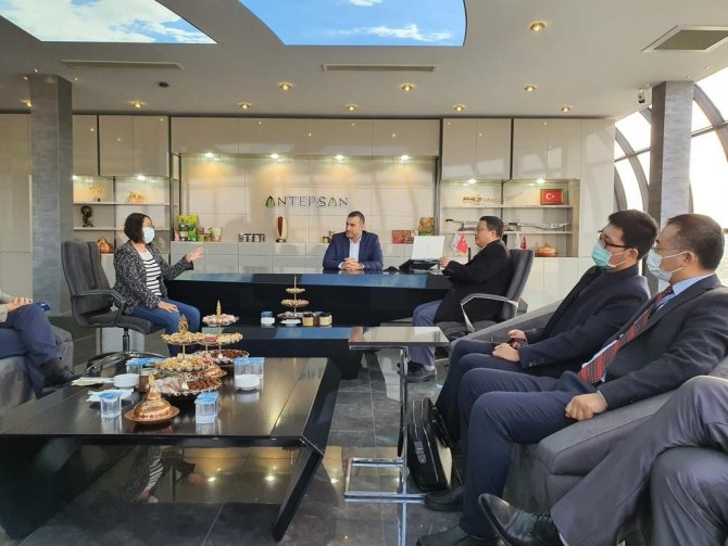Çin Heyeti Antepsan’a Hayran Kaldı
