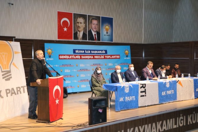 Ak Parti Silvan İ̇lçe Danışma Meclisi Toplantısı Yapıldı