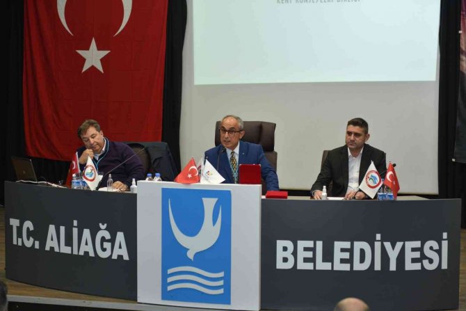 İ̇zmir Kent Konseyleri Birliği Seçimli Genel Kurulu Aliağa’da Yapıldı