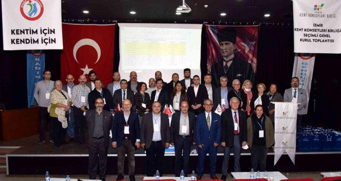 İ̇zmir Kent Konseyleri Birliği Seçimli Genel Kurulu Aliağa’da Yapıldı