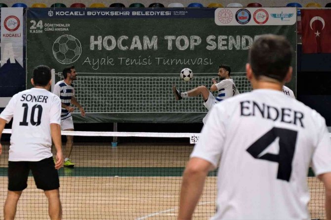 Öğretmenler İçin Ayak Tenisi Ve Bowling Turnuva Düzenlendi