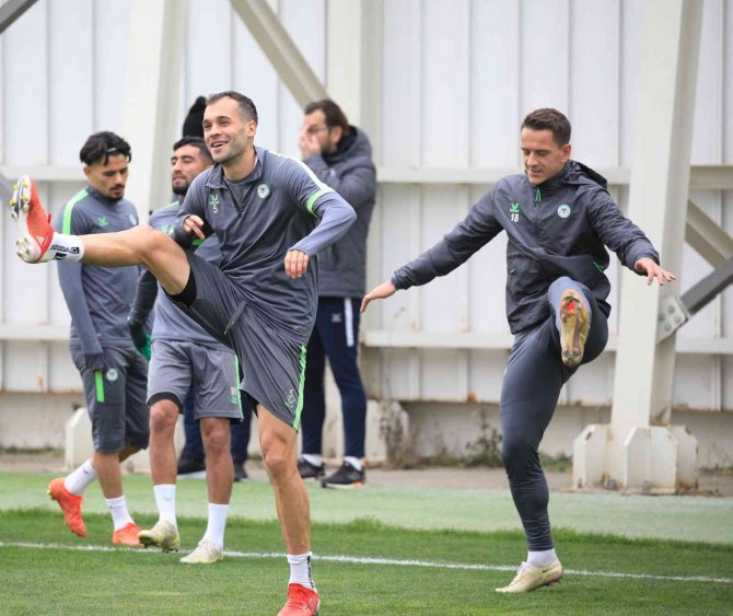 Konyaspor’da, Gaziantep Fk Maçı Hazırlıkları Tamamlandı