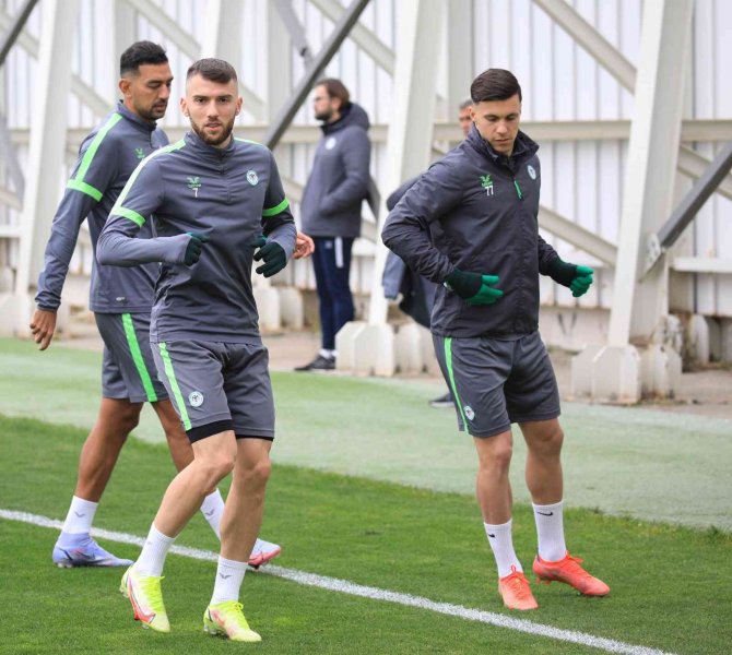 Konyaspor’da, Gaziantep Fk Maçı Hazırlıkları Tamamlandı
