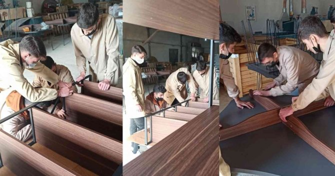 Okulların Kitaplıkları Bu Okuldan Çıkıyor