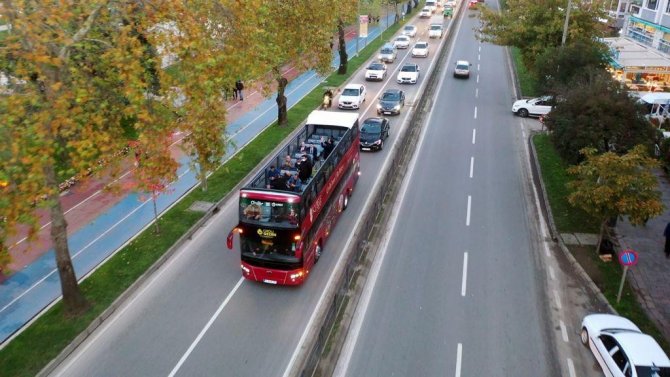 ‘Ordu Gezen’ Otobüsü Yollarda