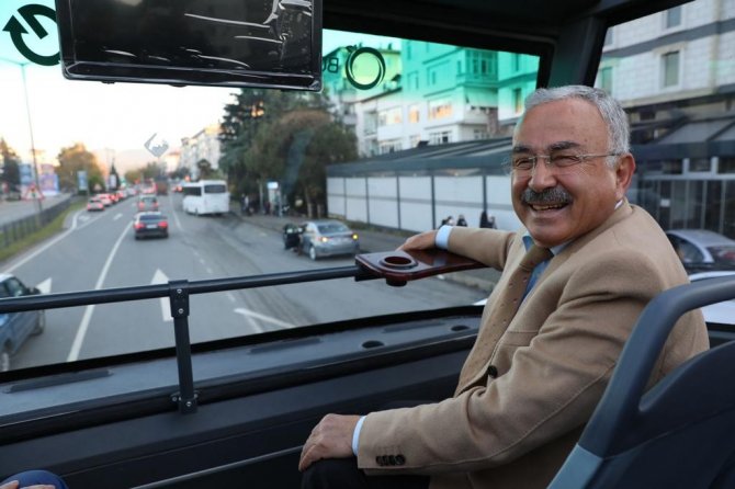 ‘Ordu Gezen’ Otobüsü Yollarda