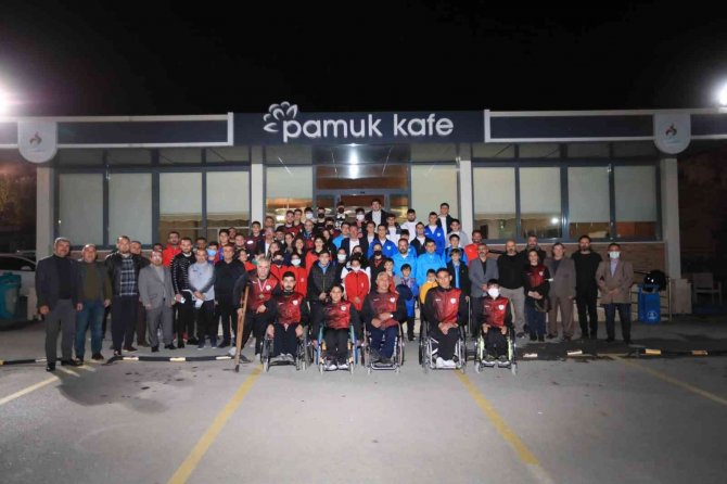 Başkan Örki, Pamukkale Belediyespor Ailesini Ağırladı