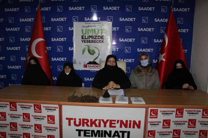 Saadet Partisi’nden “Necmettin Erbakan Umut Ormanı” İçin Fidan Bağışına Davet