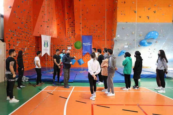 Spor Etkinlikleri Tırmanış İle Başladı