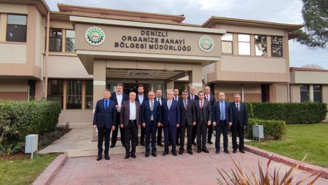 Denizli Osb Mesleki Eğitim Ve Test Merkezi Projesinde İmzalar Atıldı