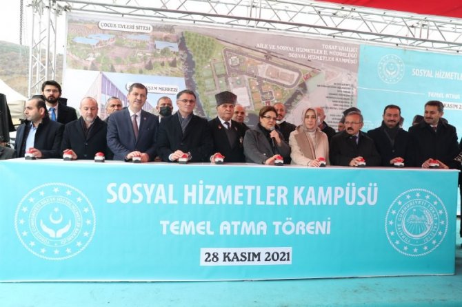 Bakan Yanık, Türkiye’nin İlk Sosyal Hizmetler Kampüsü’nün Temelini Attı