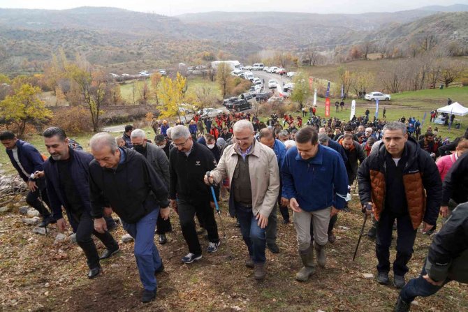 Terörden Arındırılan Bölgede Doğa Yürüyüşü Yapıldı