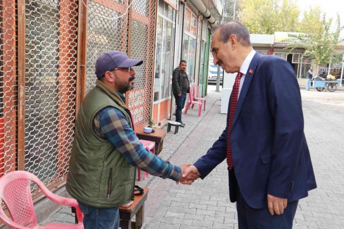 Esnaftan Başkan Yalçınkaya’ya Hizmet Teşekkürü