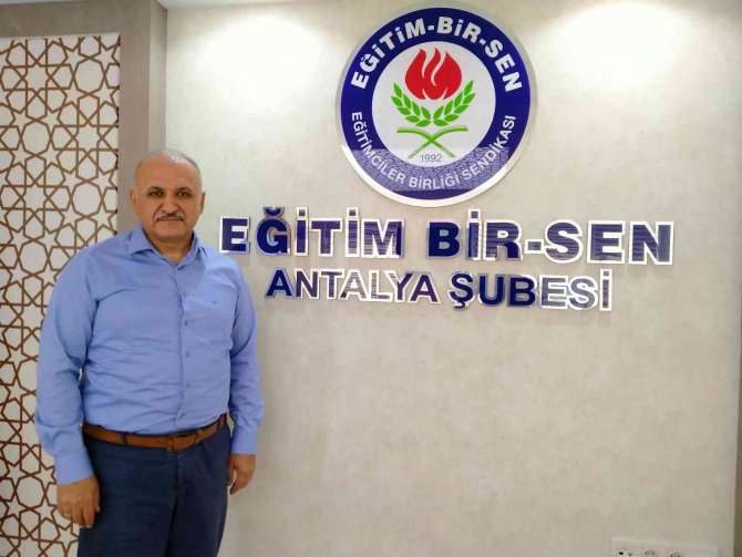 Eğitim Bir Sen Antalya Şube Başkanı Miran: ”Fırsat Eşitliği İçin Okullara Kaynak Aktarılmalı”