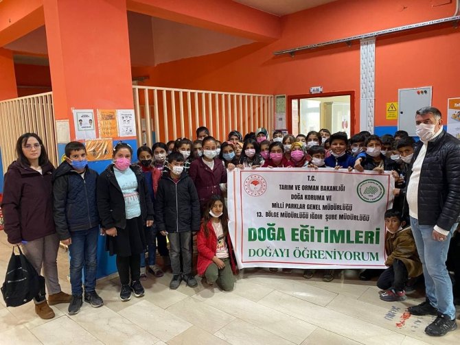 Öğrencilere Biyoçeşitlilik, Biyokaçakçılık Eğitimi