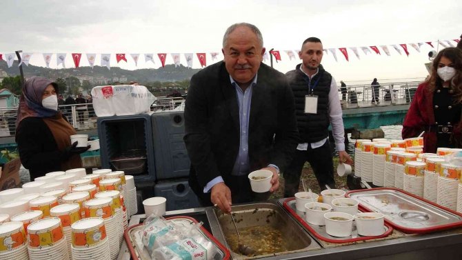 Hamsi Festivalinde 5 Ton Hamsi Tüketildi