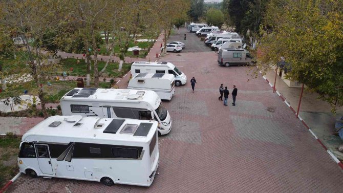 Tarsus’ta Karavan Park Hizmete Girdi
