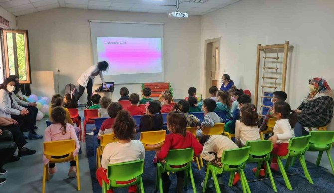 Çocuklara Ağız Ve Diş Sağlığı Eğitimi Verildi