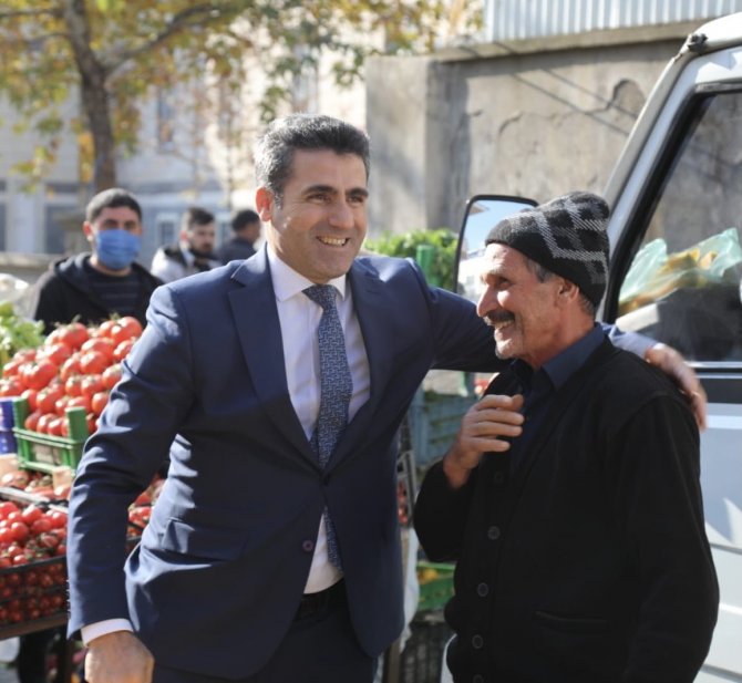 Başkan Arıkan, Pazar Esnafıyla Bir Araya Geldi