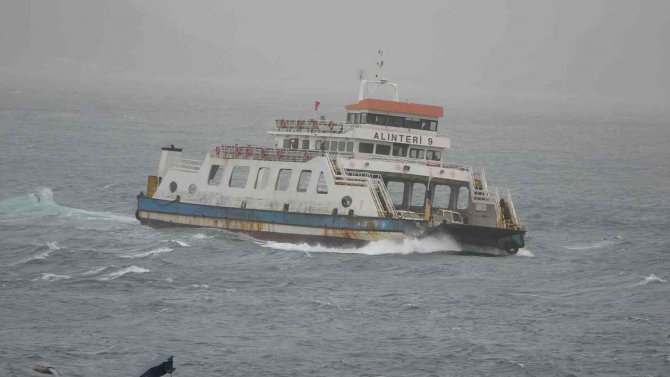 Çanakkale’de Ada Seferlerine Lodos Engeli