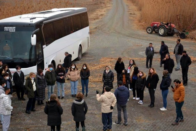 Erasmus Öğrencileri Akşehir Ve Eber Göllerinde İnceleme Yaptı