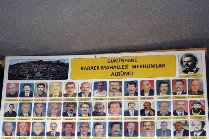 Mahallesinin Vefat Eden Eski Sakinlerini Unutmadı